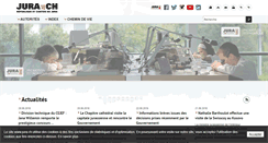 Desktop Screenshot of jura.ch